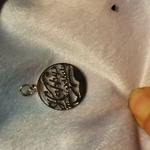 Happy Anniversary sterling silver charm